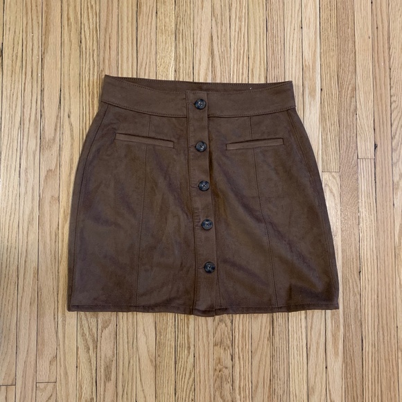 Maurices Brown Skirt - Picture 1 of 2